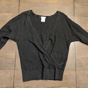 Lightweight black sweater